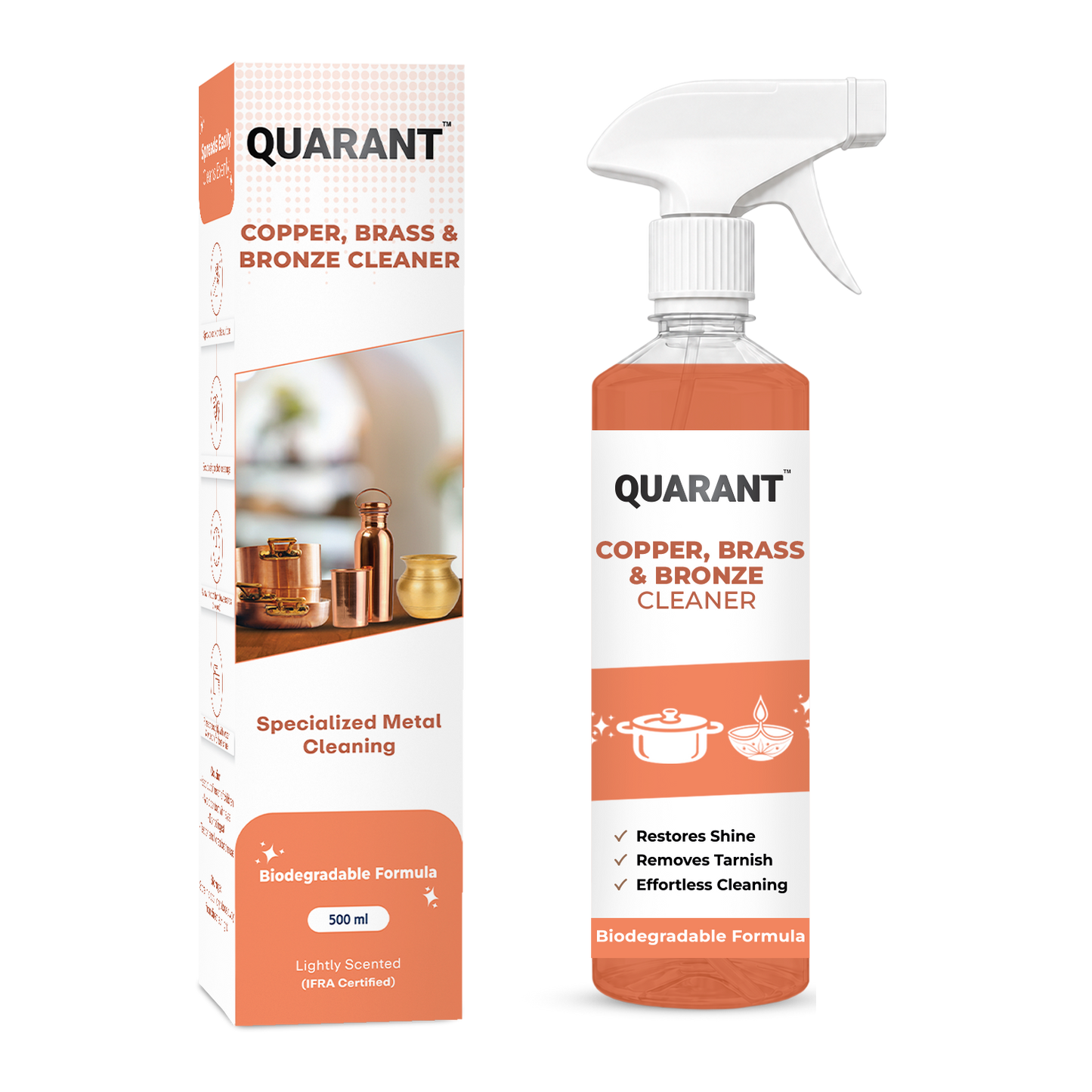 Copper, Brass & Bronze Metal Cleaner Spray