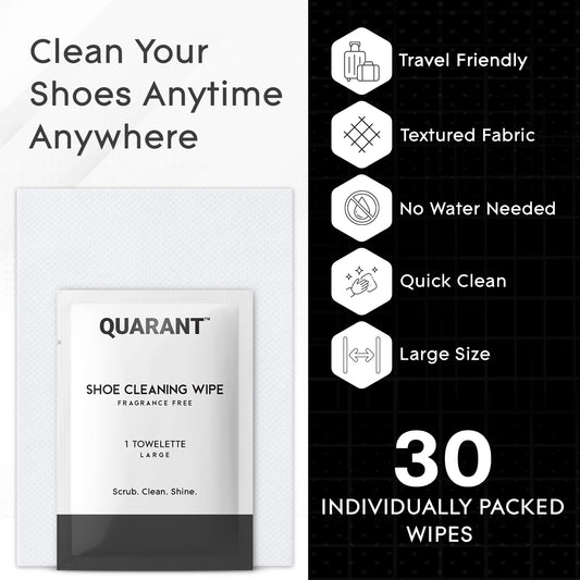 QUARANT Shoe Cleaning Wipes