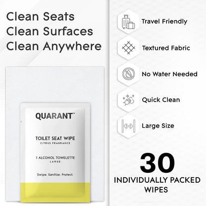 QUARANT Toilet Seat Wipes