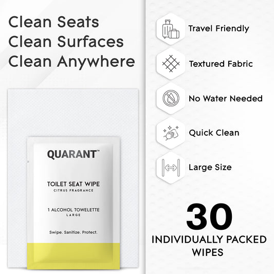 QUARANT Toilet Seat Wipes