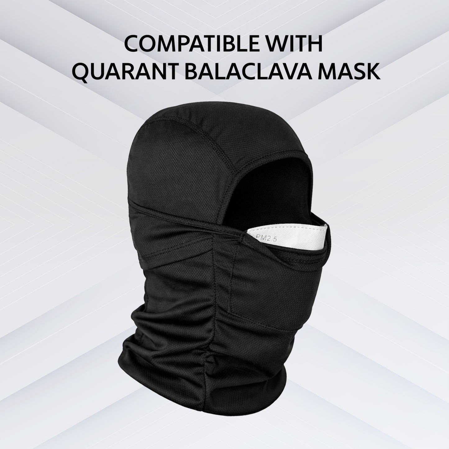 QUARANT PM 2.5 Activated Carbon Replaceable Filters for Mask and Balaclava (Pack of 5)