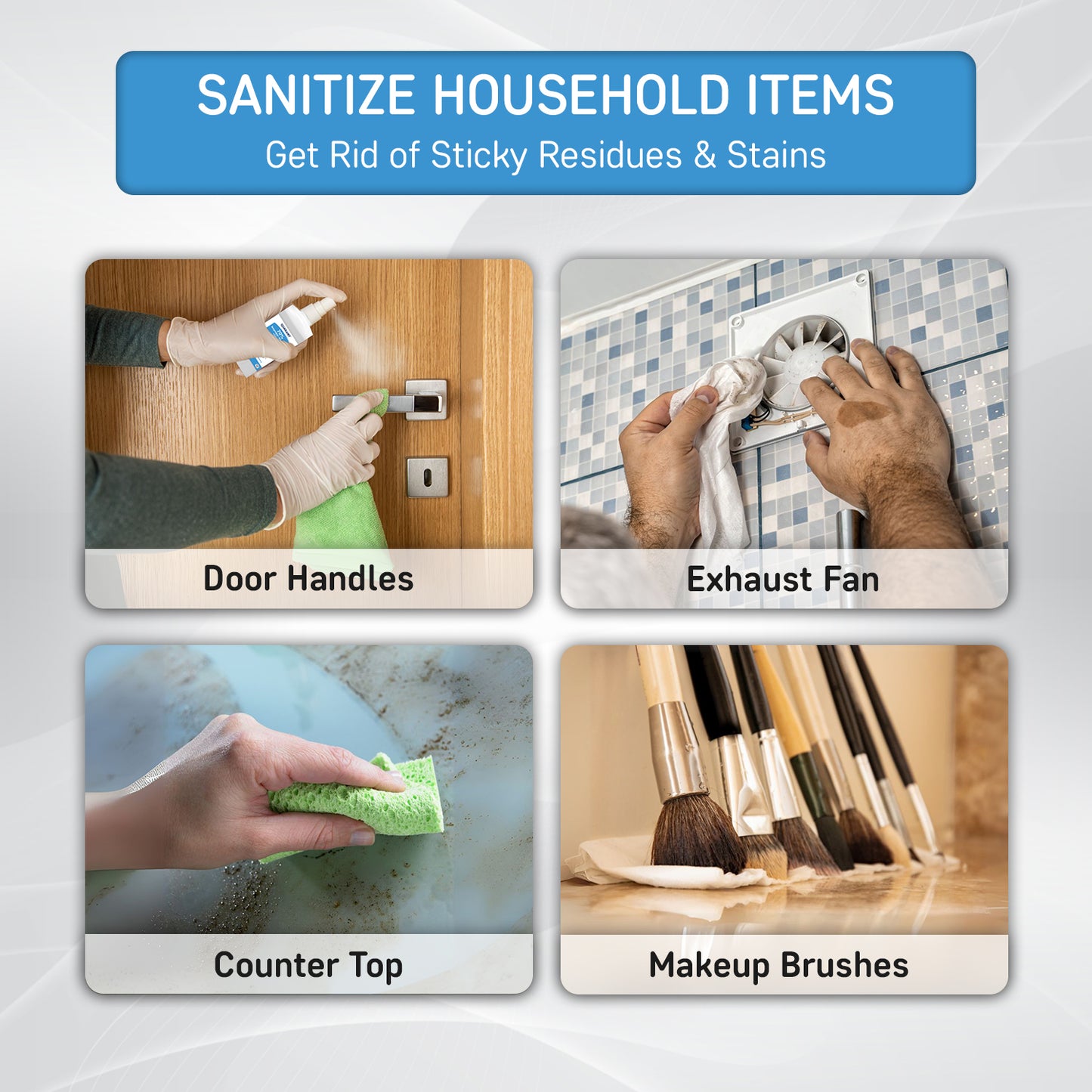 QUARANT 70% Isopropyl Alcohol (IPA) for Cleaning & Disinfecting, 500ml Trigger Spray Bottle