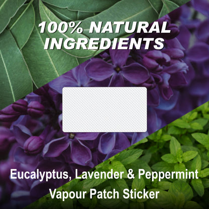 QUARANT BreatheFree 100% Natural Vapour Patch for Children & Adults (Pack of 10)