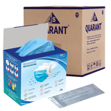 QUARANT 3 Ply Protective Surgical Face Mask with Adjustable Nose Pin