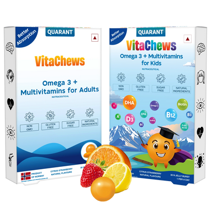 VitaChews Omega 3 + Multivitamin Combo Pack