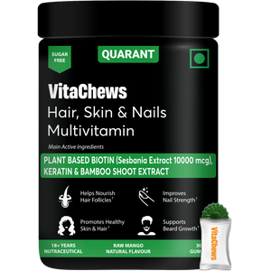 Hair, Skin & Nails Multivitamin for Men & Women (Pack of 30 Gummies)