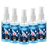 QUARANT 80% Alcohol Based Instant Hand Sanitizer Spray 100 ml, Small Pocket Size Liquid Spray Bottle (Pack of 5)