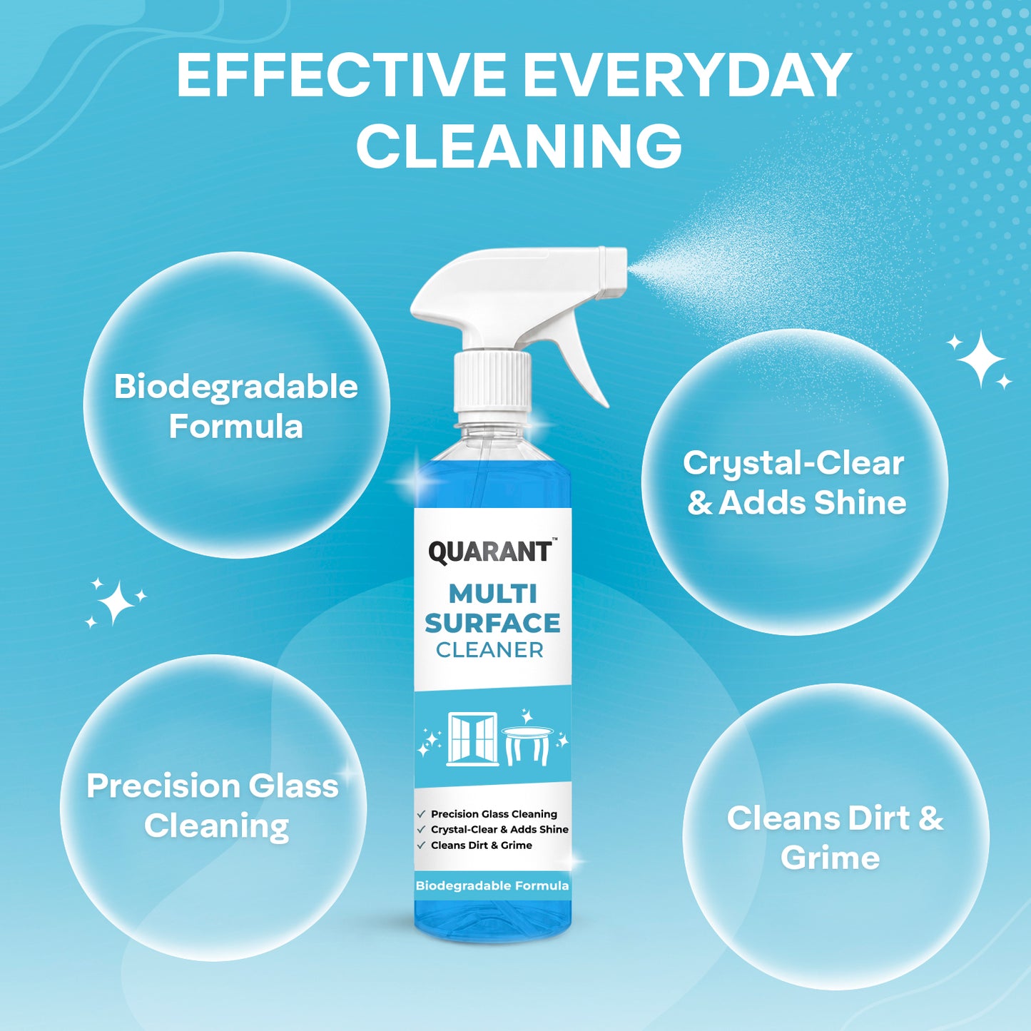 Glass & Multi Surface Cleaner Spray