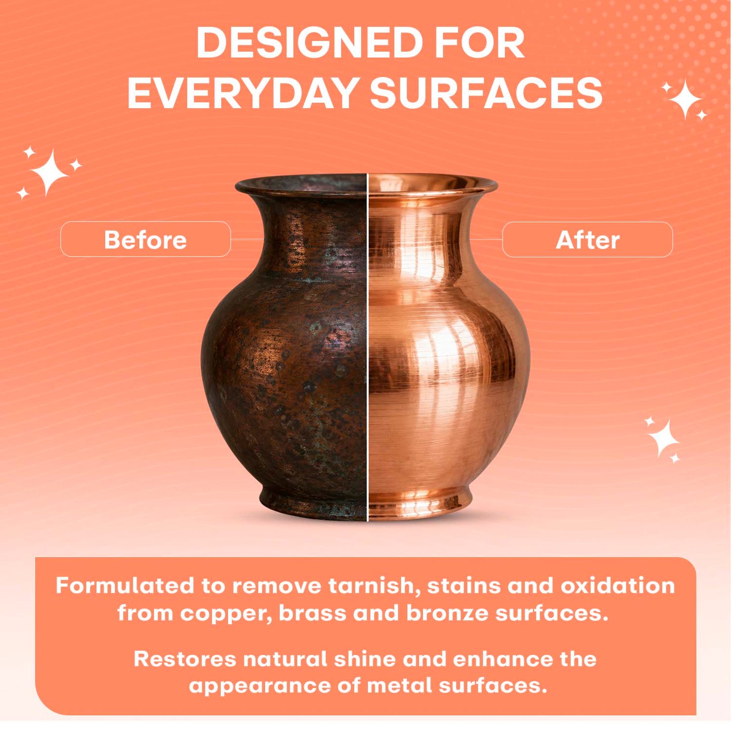Copper, Brass & Bronze Metal Cleaner Spray