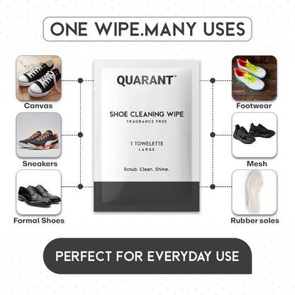 QUARANT Shoe Cleaning Wipes